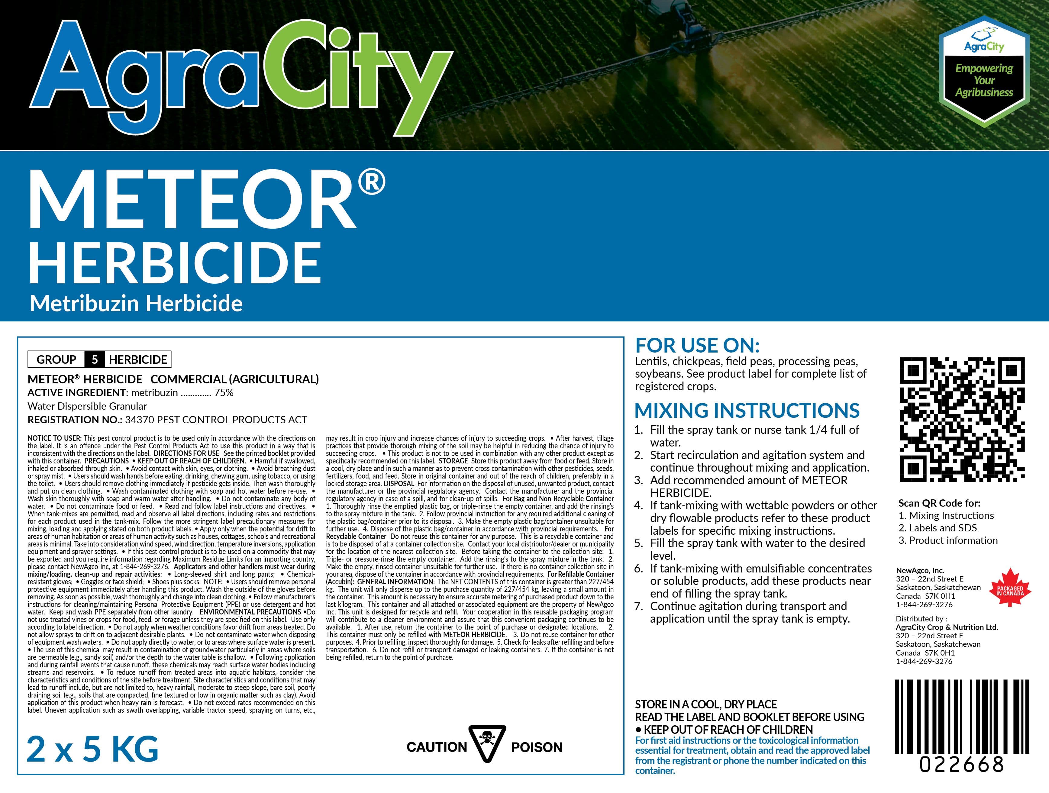 METEOR® HERBICIDE
