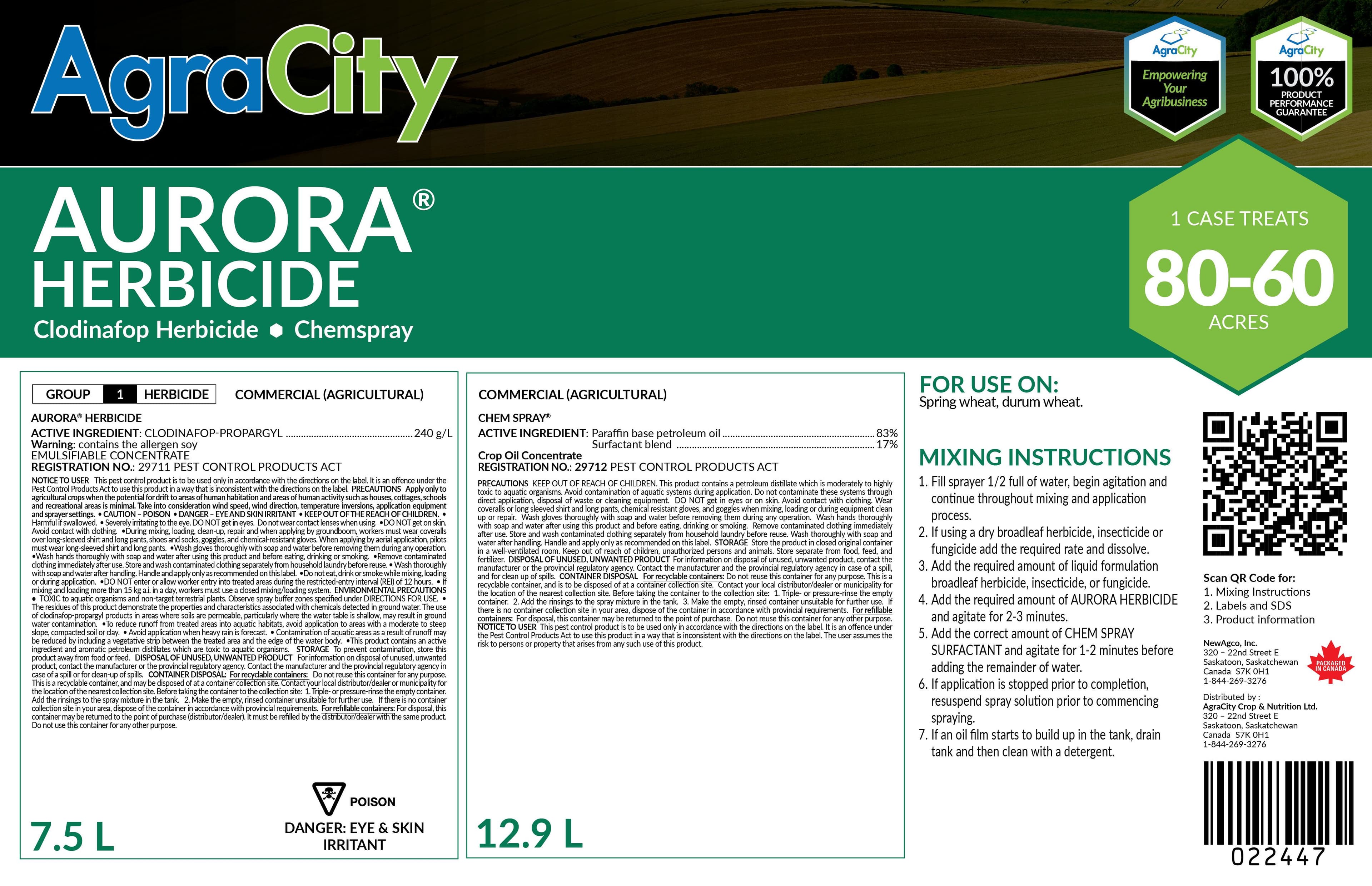 AURORA® HERBICIDE