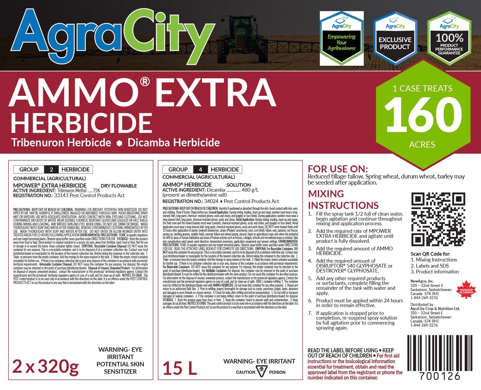 AMMO® EXTRA HERBICIDE