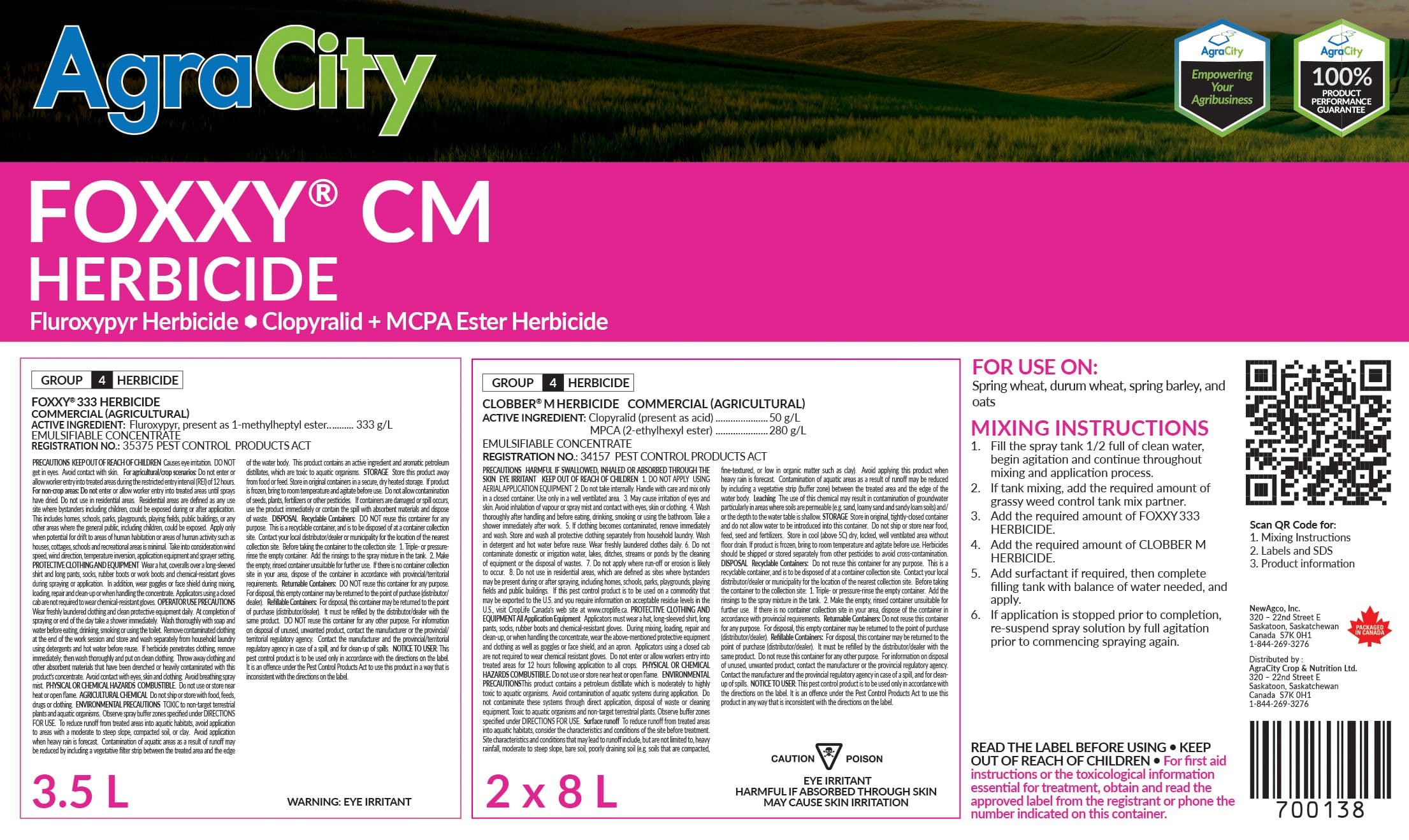 FOXXY® CM HERBICIDE