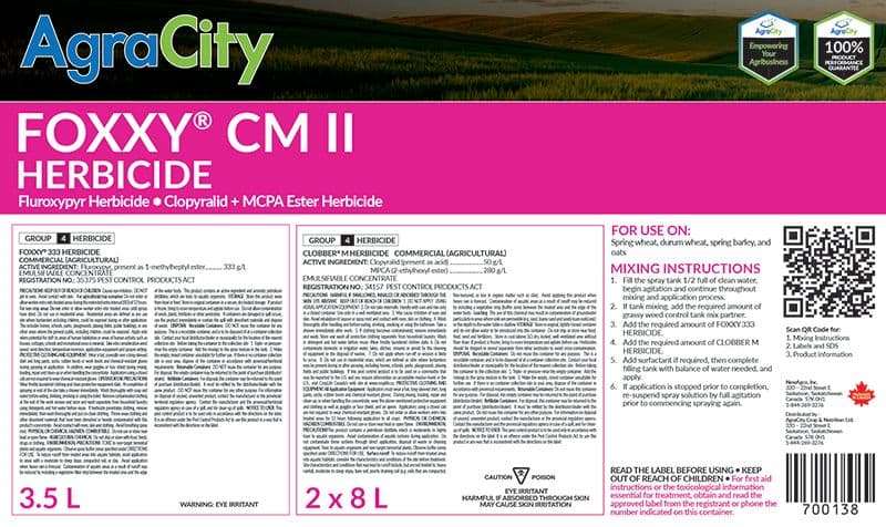 FOXXY® CM II HERBICIDE
