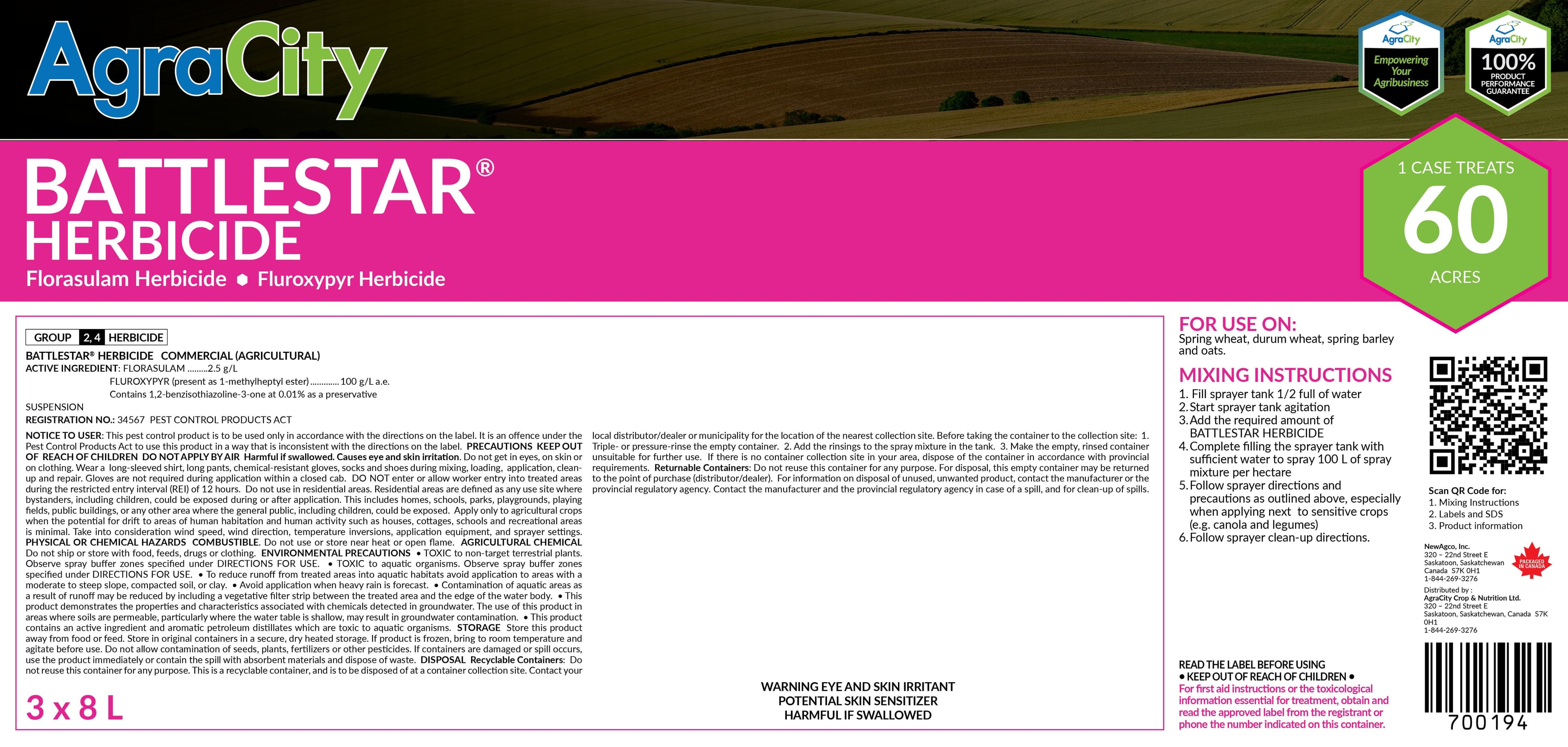 BATTLESTAR® HERBICIDE