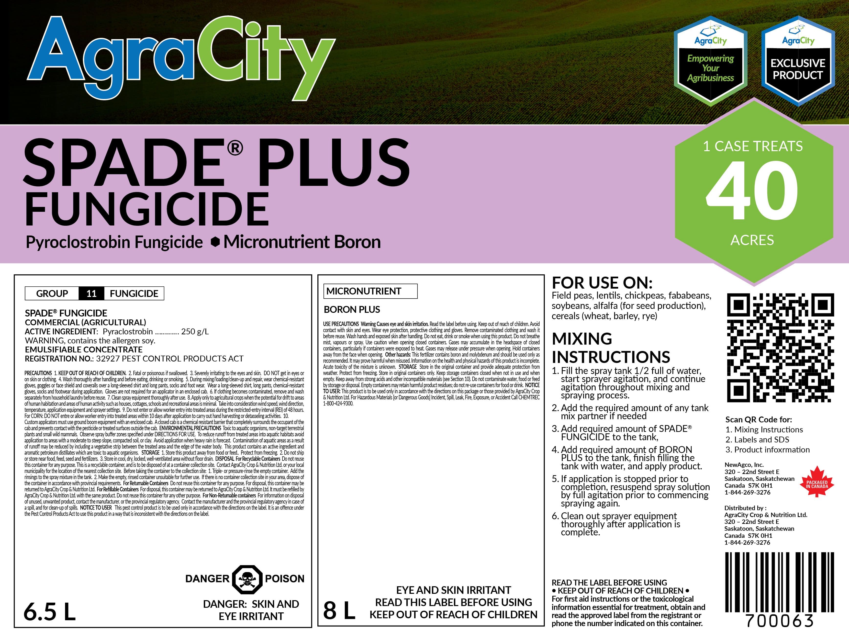 SPADE® PLUS FUNGICIDE
