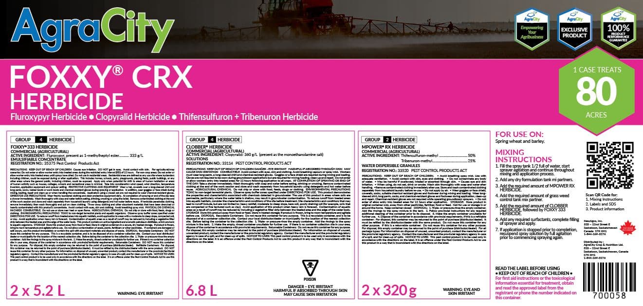 FOXXY® CRX HERBICIDE