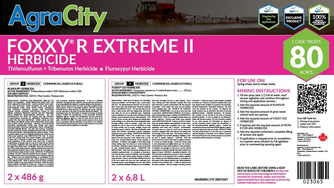 FOXXY® R EXTREME II HERBICIDE