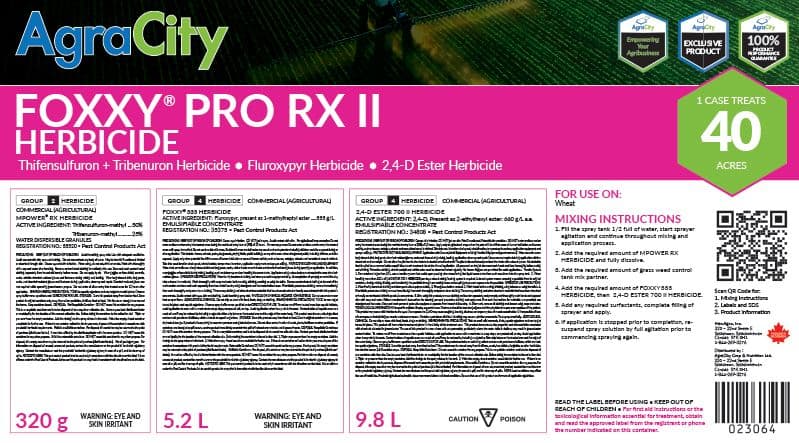FOXXY® PRO RX II HERBICIDE
