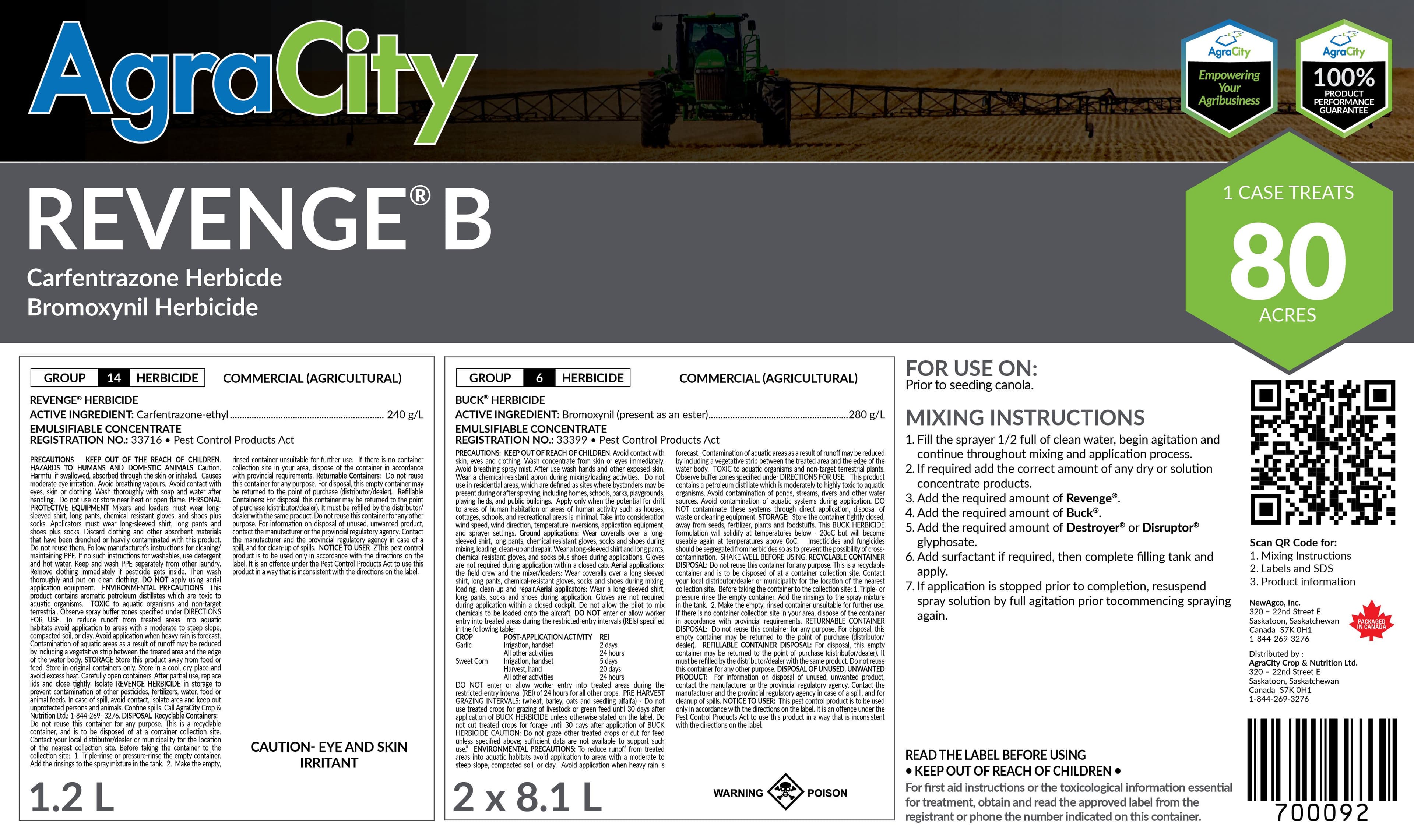 REVENGE B HERBICIDE revenge-b-herbicide